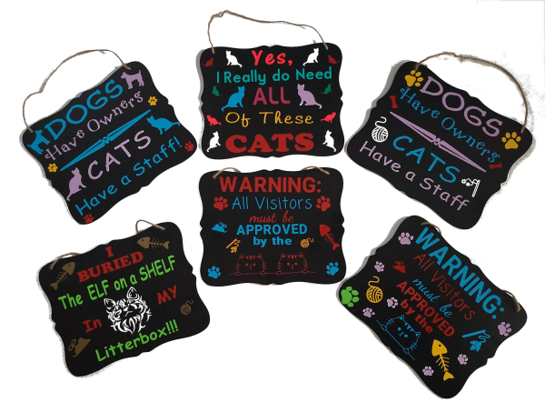 Signs for Cat Lovers