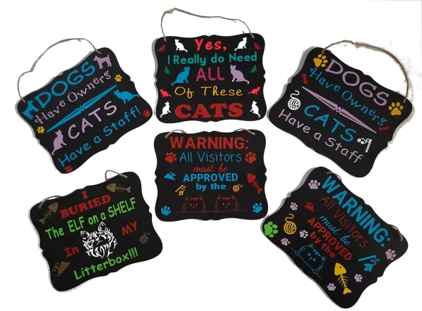 Signs for Cat Lovers