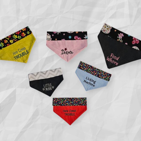 Over-the-Collar Pet Bandanas - Image 8